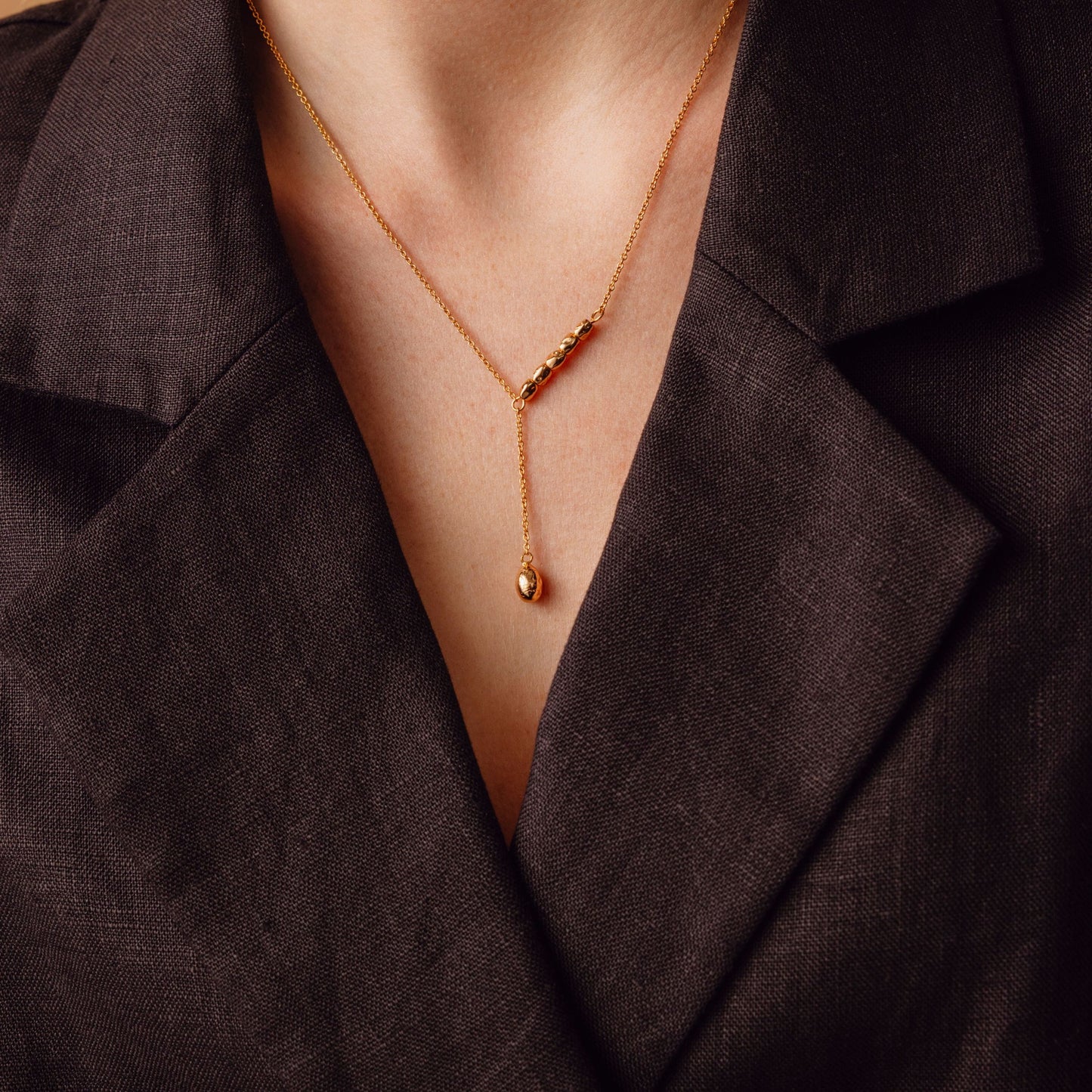 Staple necklace