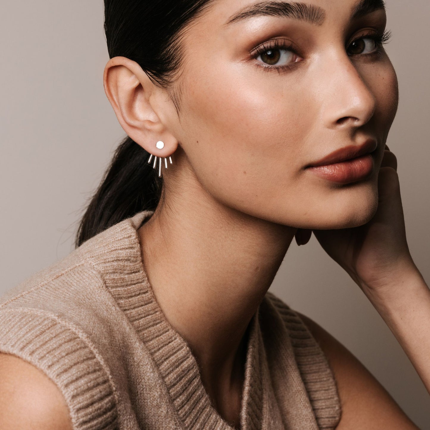 Twisted earrings