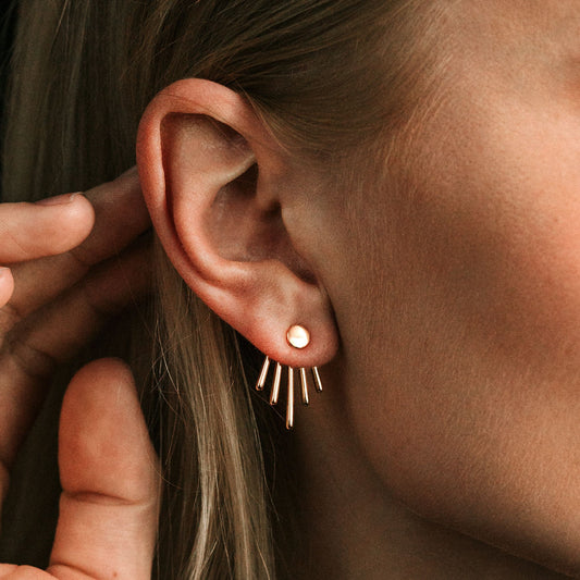 Twisted earrings