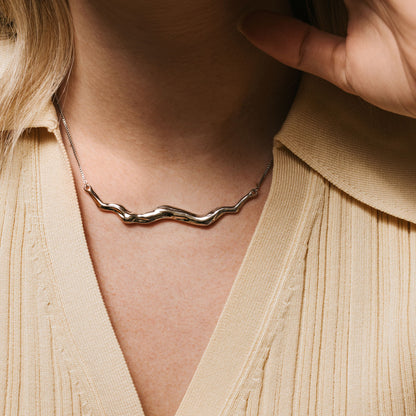 Wave Crest necklace